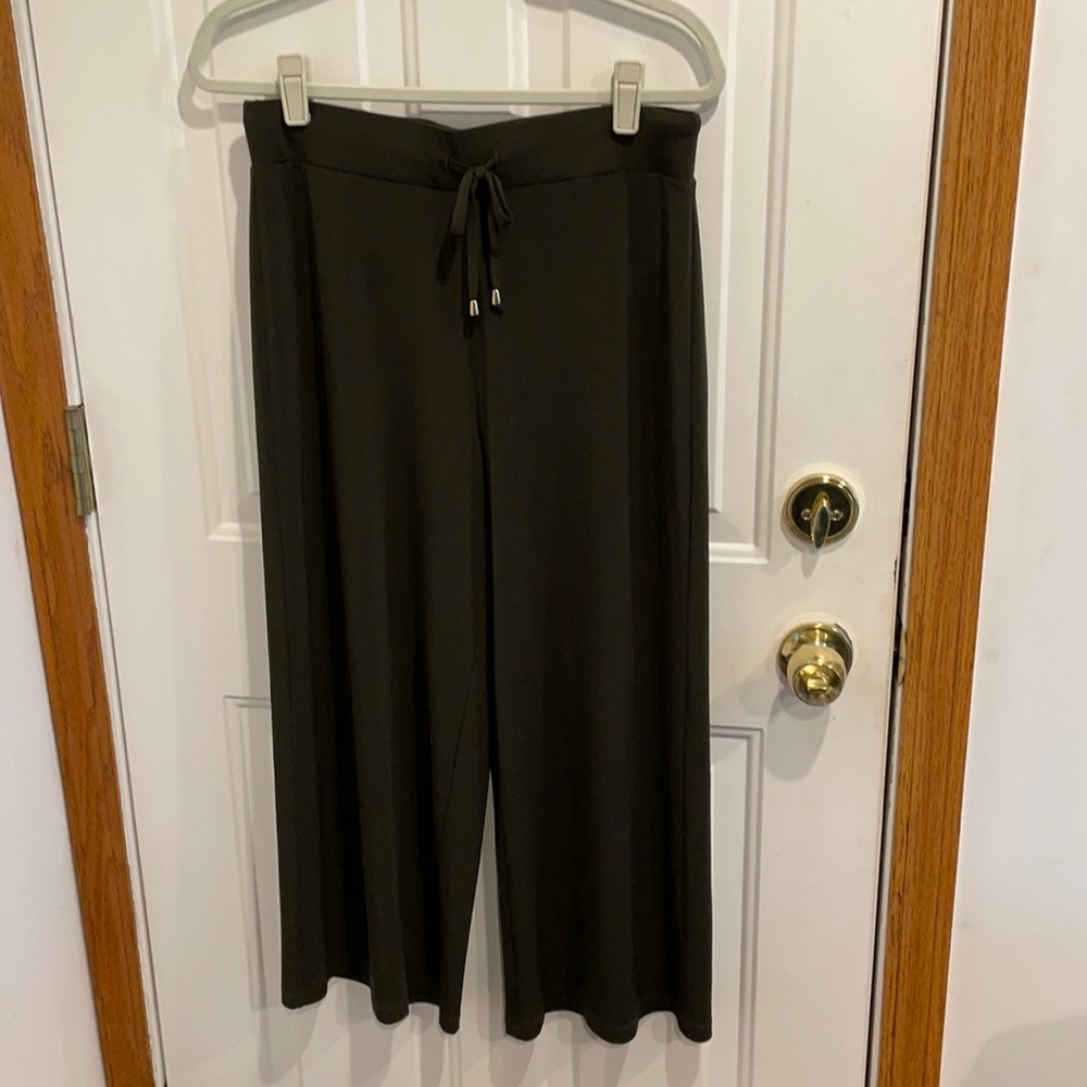 Jones New York Dark Wide Leg Palazzo Pants Medium